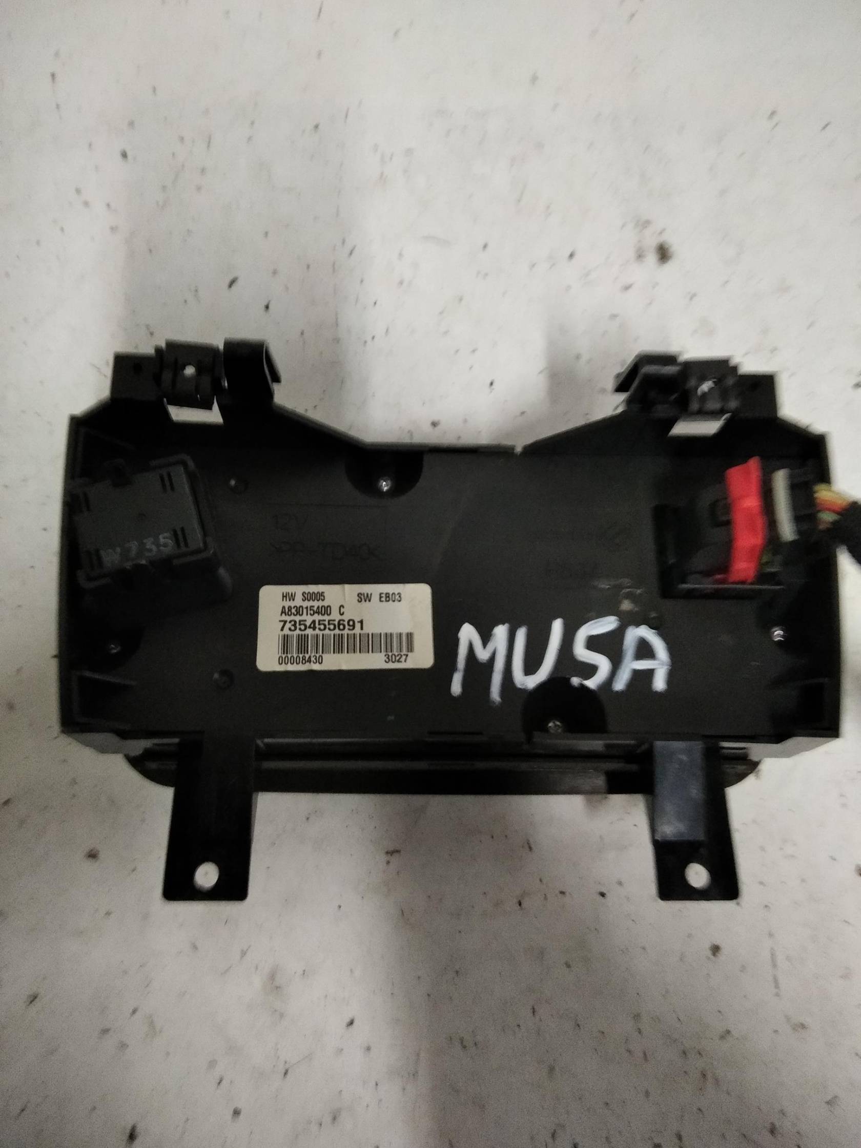 Blocco comando climatizzazione